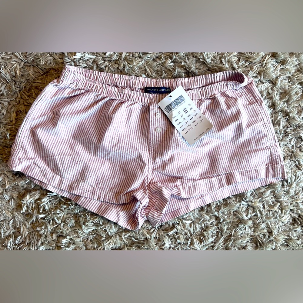 Brandy Melville Keira Pajama Shorts - Size XS/S